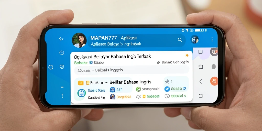 Tampilan antarmuka MAPAN777 yang interaktif dan menarik.
