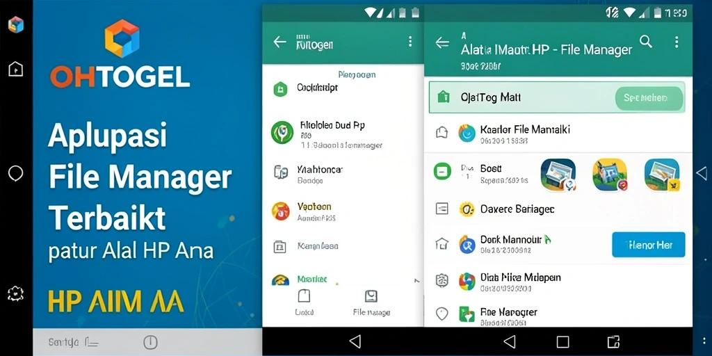 Antarmuka pengguna OHTOGEL yang sederhana dan efisien untuk File Manager.