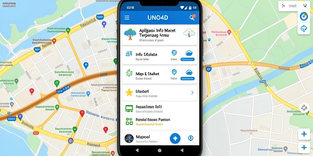 Tampilan antarmuka utama UNO4D yang informatif dan intuitif.