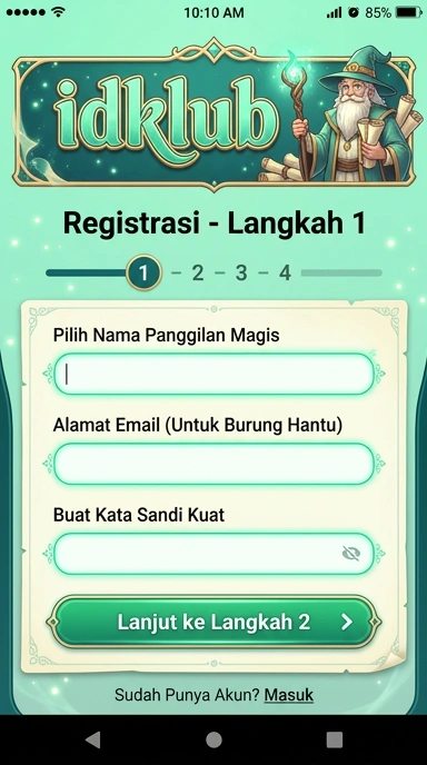 Cara Daftar Akun idklub dengan Mudah dan Cepat